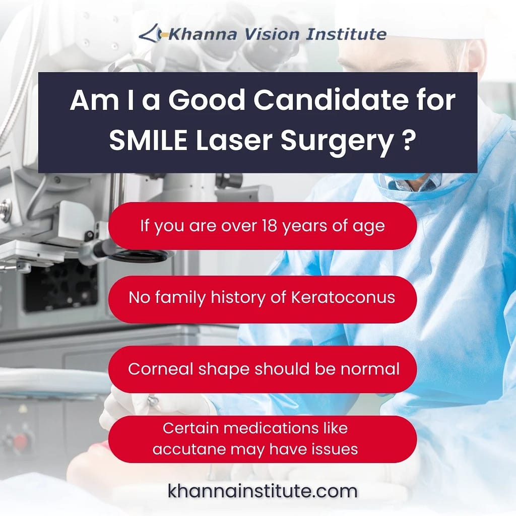 Am I a good candidate for LASIK LASEK SUPERLASIK and SMILE Surgery 