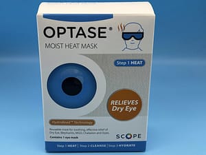 Optase Moist Heat Mask for Dry Eye Relieve and blepharitis  